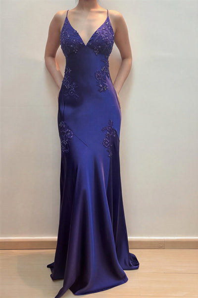 Spaghetti Straps Prom Dress